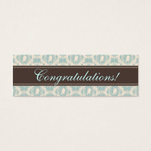 Tweet Tweet Boy Skinny Gift Tag 3