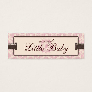 Tweet Tweet Girl Skinny Gift Tag