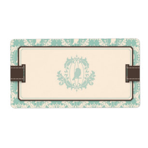 Tweet Tweet Twins Name Tag