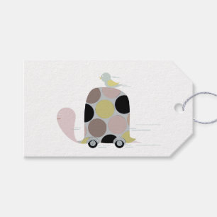 Tweeter on a Turtle Gift Tags
