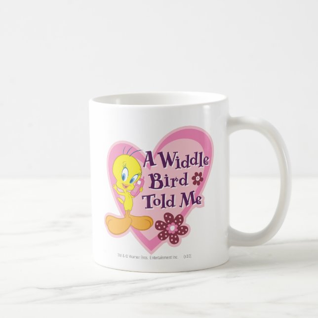 TWEETY™ "A Widdle Bird Told Me" Coffee Mug (Right)