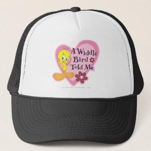 Tweety "A Widdle Bird Told Me" Trucker Hat