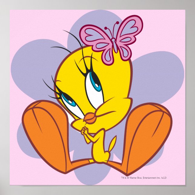 TWEETY™ and Butterfly Poster (Front)