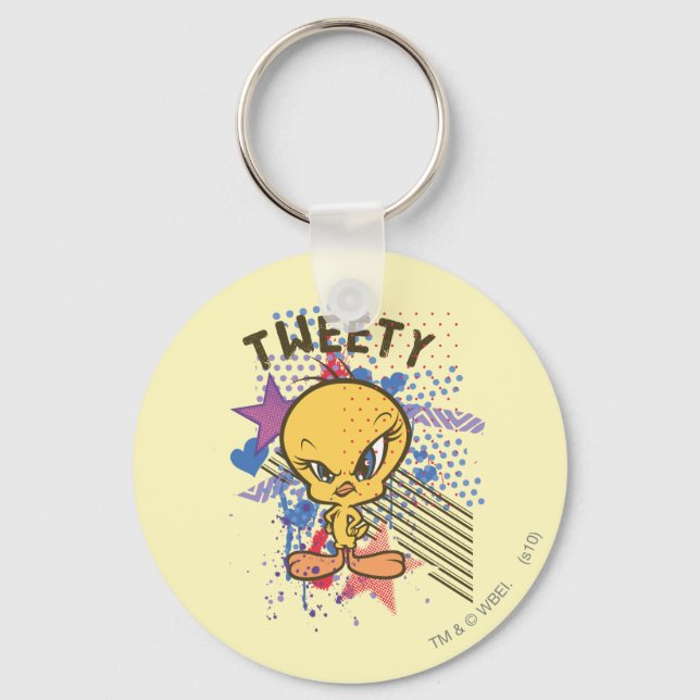 TWEETY™ Angry Key Ring (Front)