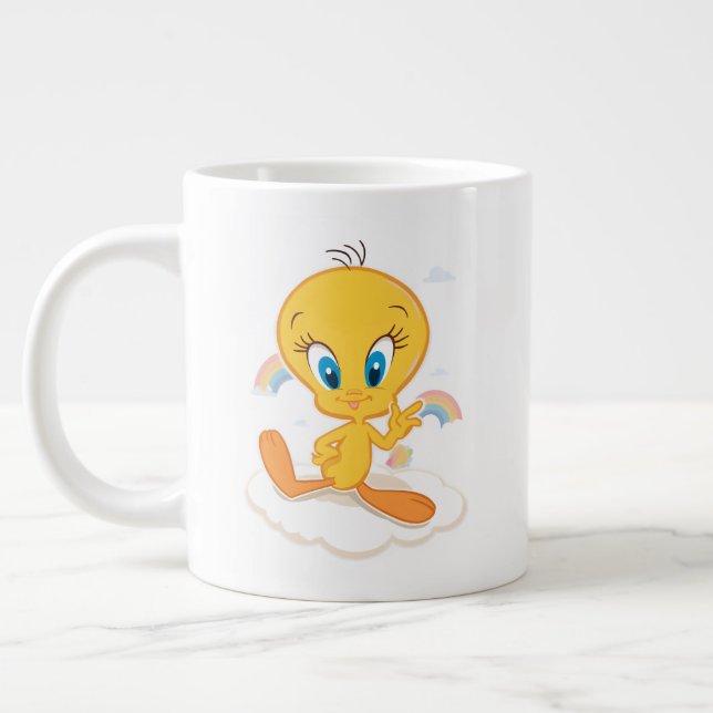 Tweety Bird  Large Coffee Mug (Left)