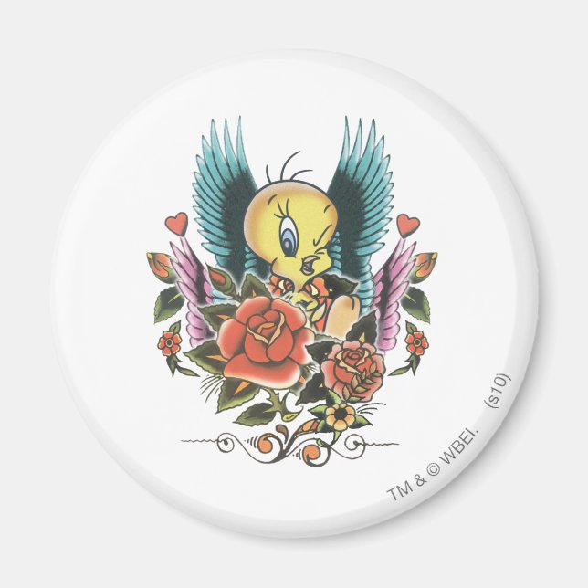 TWEETY™ Blue Wings Magnet (Front)