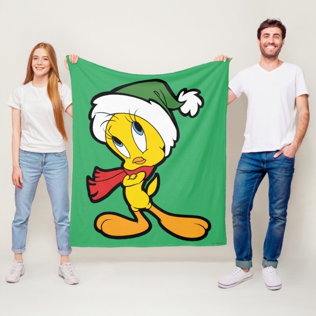 TWEETY™ Christmas Thoughts Fleece Blanket (In Situ)