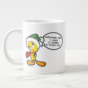 TWEETY™ Christmas Thoughts Large Coffee Mug