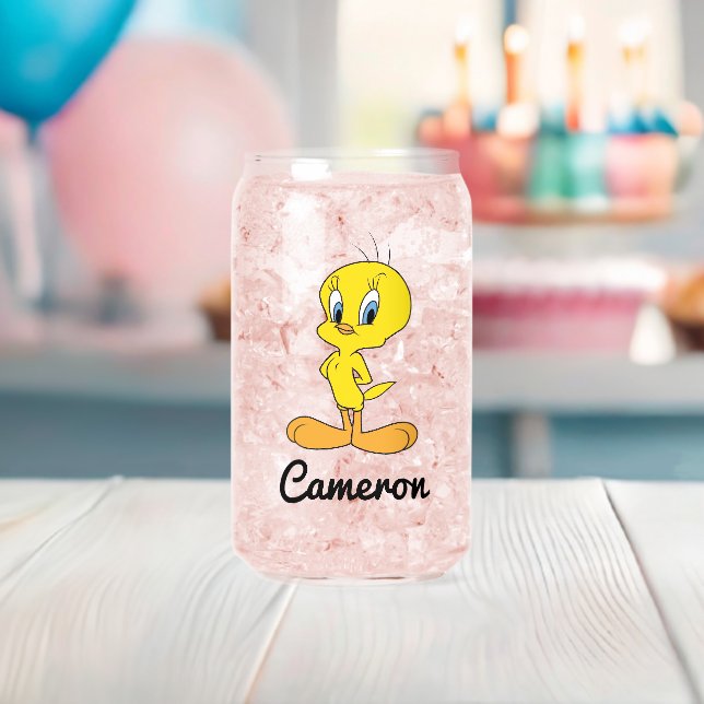 TWEETY™ | Clever Bird Can Glass (Insitu (Baby Shower))
