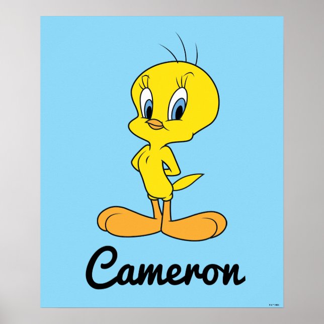 TWEETY™ | Clever Bird Personalized Poster (Front)
