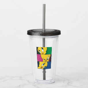 TWEETY™ Comic Panels Acrylic Tumbler
