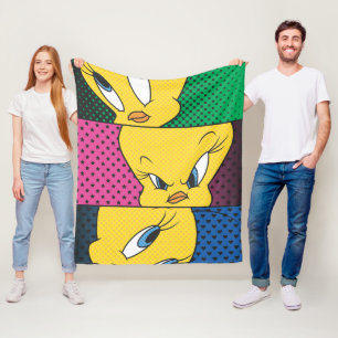 TWEETY™ Comic Panels Fleece Blanket