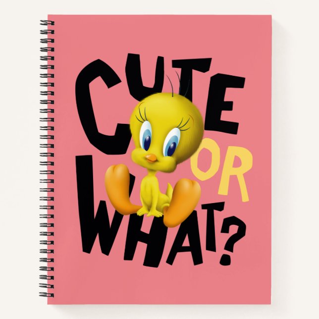 TWEETY™- Cute Or What? Notebook (Front)