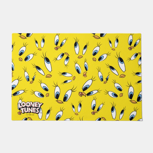 TWEETY™ Face Pattern Doormat (Front)