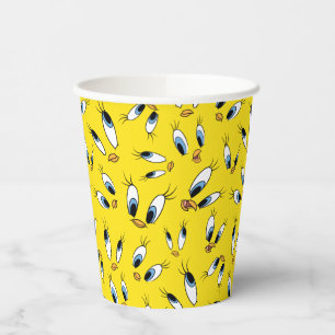 TWEETY™ Face Pattern Paper Cups