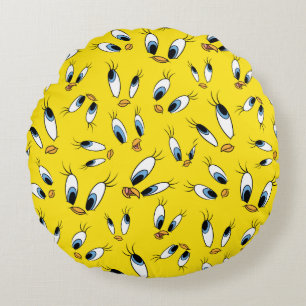 TWEETY™ Face Pattern Round Cushion