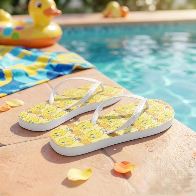Tweety Flip Flops (Creator Uploaded)