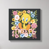 TWEETY™ Floral Embroidery Graphic