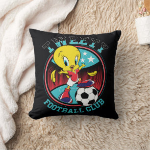 TWEETY™ Football Club Badge Cushion
