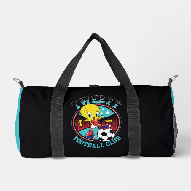 TWEETY™ Football Club Badge Duffle Bag (Front)