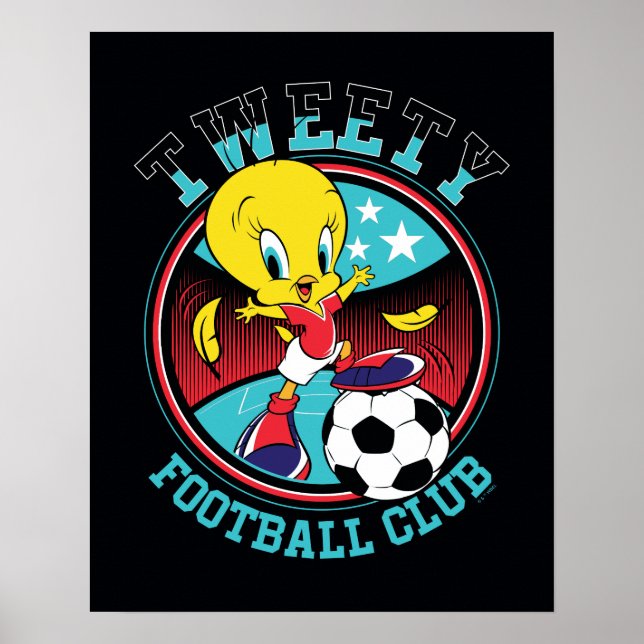 TWEETY™ Football Club Badge Poster (Front)