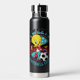 TWEETY™ Football Club Badge Water Bottle
