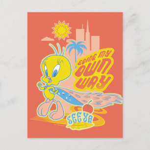 TWEETY™ - Going My Own Way Postcard