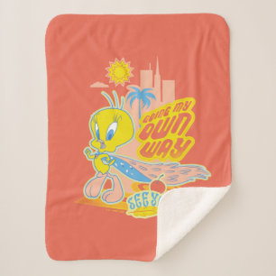 TWEETY™ - Going My Own Way Sherpa Blanket