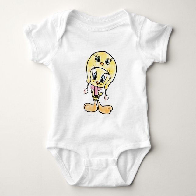 TWEETY™ Hat Baby Bodysuit (Front)
