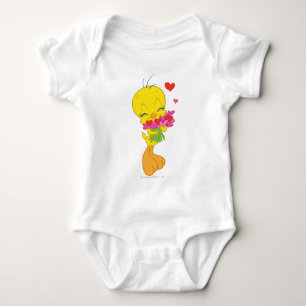 Tweety Hearts Baby Bodysuit