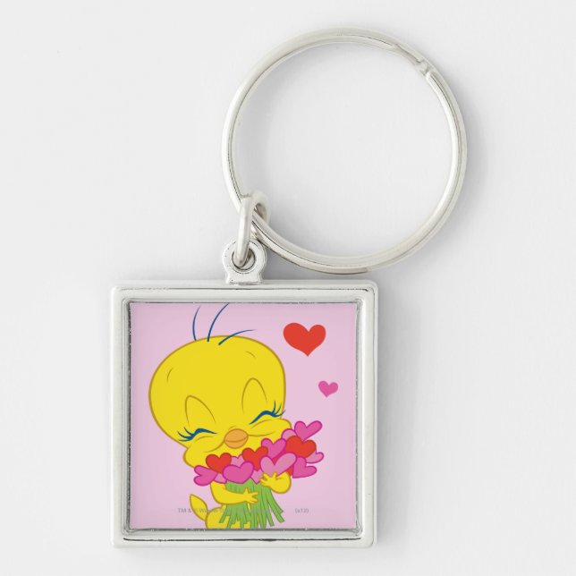 TWEETY™ Hearts Key Ring (Front)
