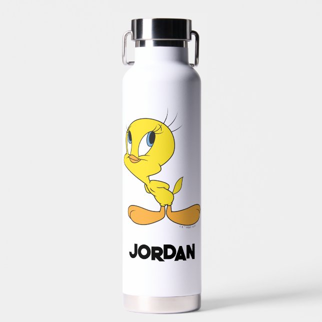 TWEETY™ Hmm | Add Your Name Water Bottle (Front)