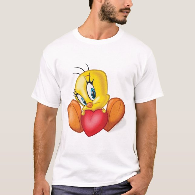 TWEETY™ Holding Heart T-Shirt (Front)