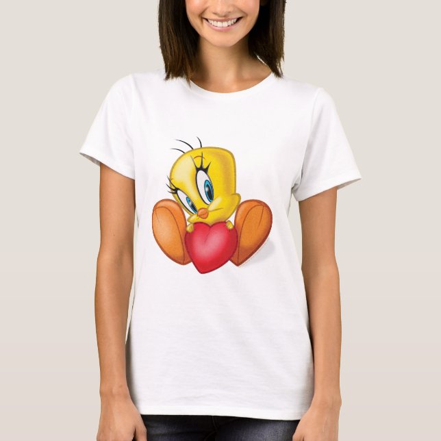 TWEETY™ Holding Heart T-Shirt (Front)