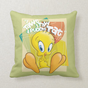 TWEETY™ "I Tawt I Taw A Puddy Tat" Cushion