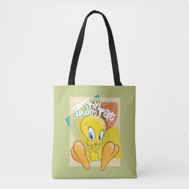 TWEETY™ "I Tawt I Taw A Puddy Tat" Tote Bag (Front)
