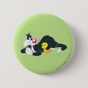 TWEETY™ In Action Pose 14 6 Cm Round Badge