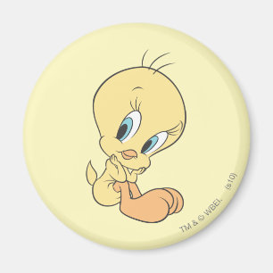 Tweety In The Clouds Pose 9 Magnet