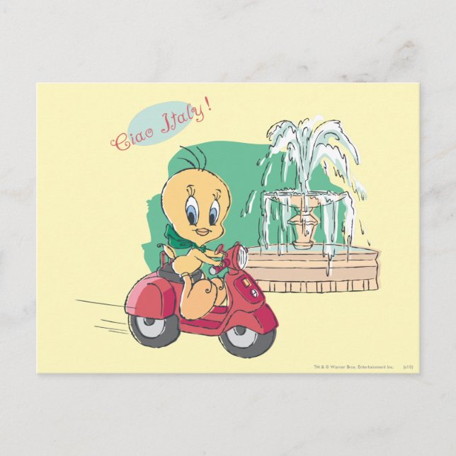 TWEETY™ Italy Postcard (Front)