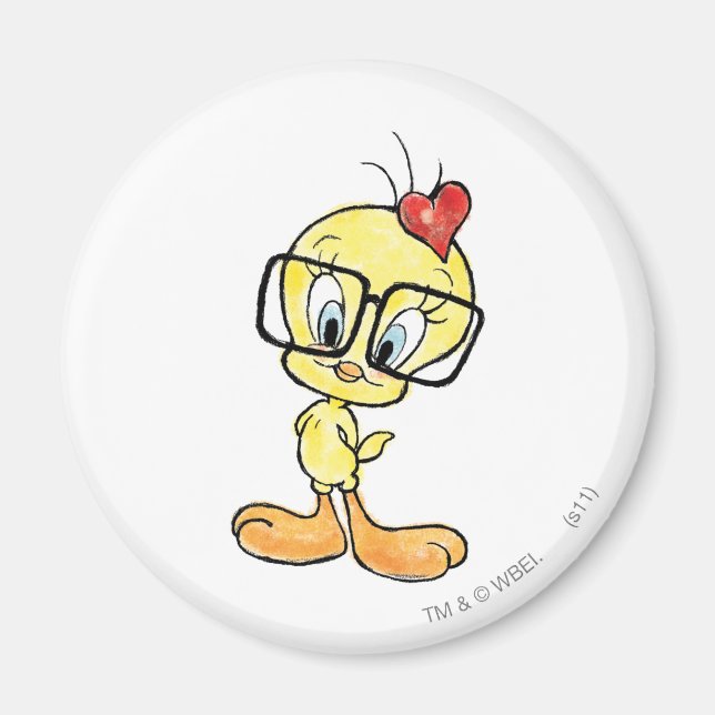 TWEETY™ Nerd Magnet (Front)