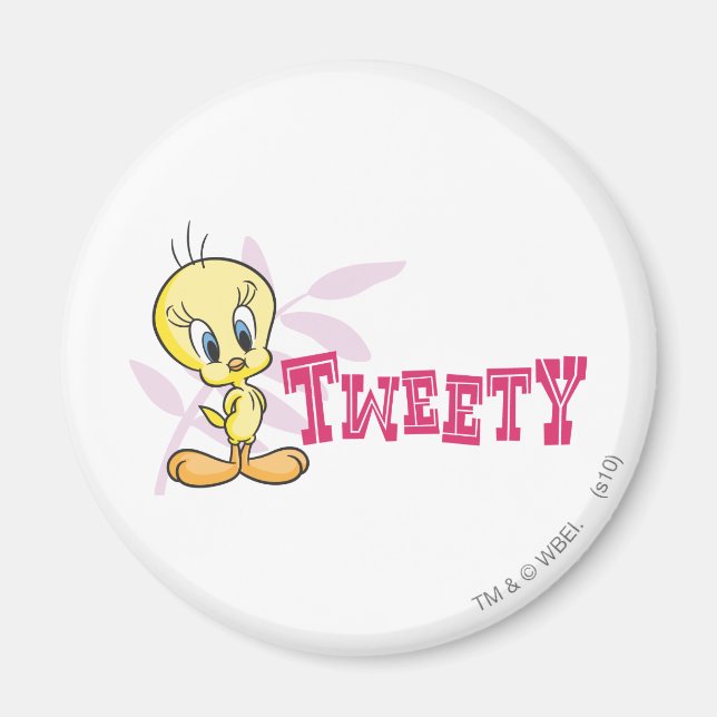 "TWEETY™" Pink Magnet (Front)
