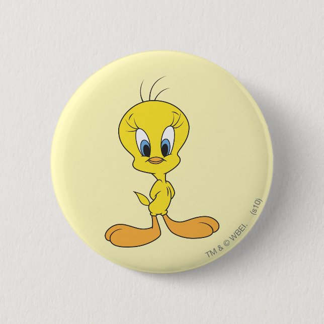 TWEETY™ Proud 6 Cm Round Badge (Front)