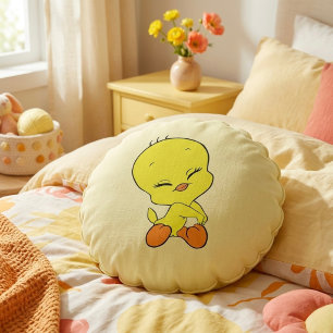 Tweety Round Cushion