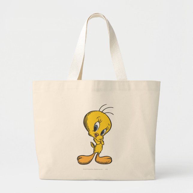 TWEETY™ Shy Large Tote Bag (Front)