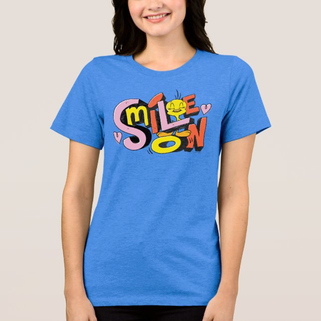 TWEETY™ Smile On Tri-Blend Shirt (Front)