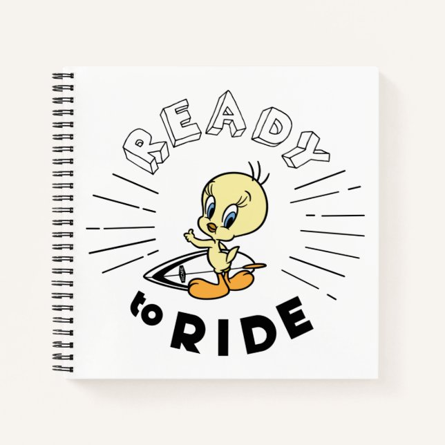 TWEETY™ Surfboard -  Ready to Ride Notebook (Front)