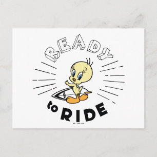 TWEETY™ Surfboard - Ready to Ride Postcard