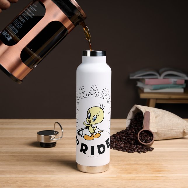 TWEETY™ Surfboard -  Ready to Ride Water Bottle (Coffee)