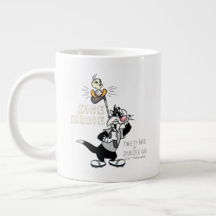 TWEETY™ & SYLVESTER™ Golfing - Nice Birdie Large Coffee Mug
