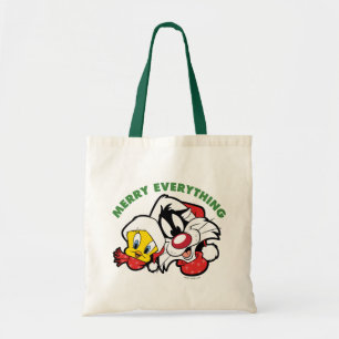 TWEETY™ & SYLVESTER™ "Merry Everything" Tote Bag